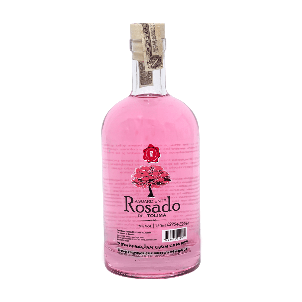 Aguardiente Rosado Del Tolima 750