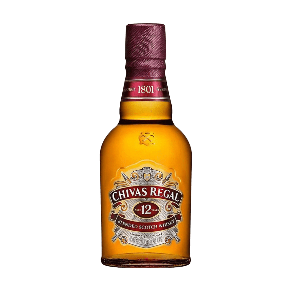 WHISKY CHIVAS REGAL 12 AÑOS 375 ML