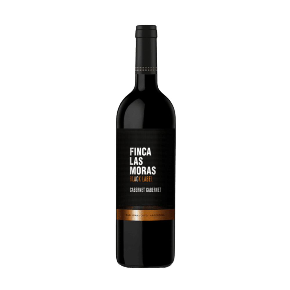 VINO LAS MORAS  BLACK LABEL CAB.SAUV X750 ML