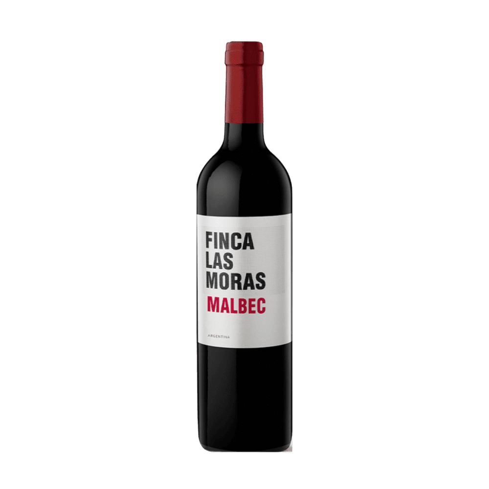 VINO LAS MORAS TINTO MALBEC X750 ML