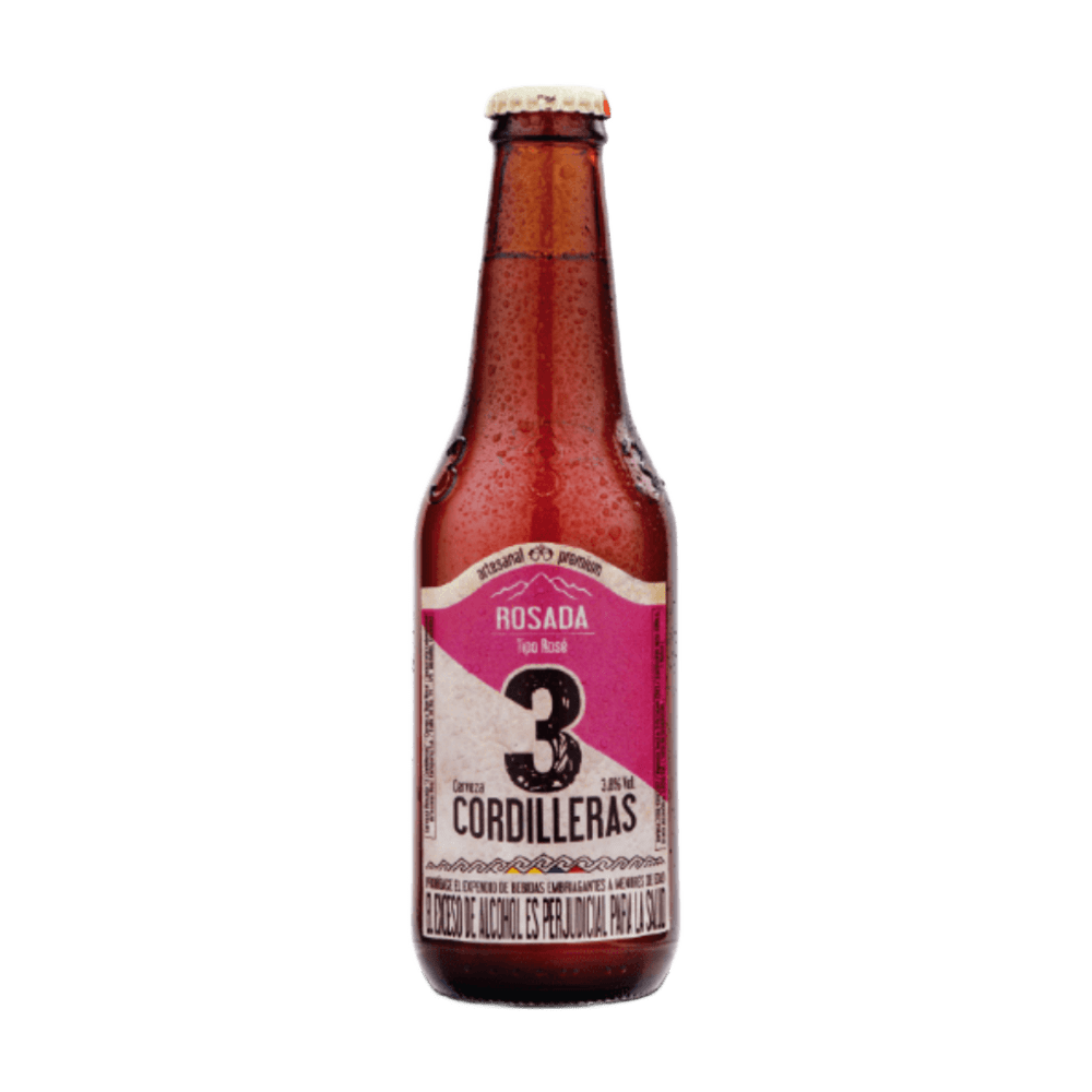 CERVEZA ROSE 3 CORD BOTELLA