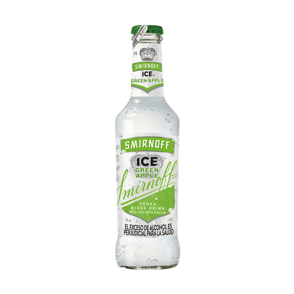 VODKA SMIRNOFF ICE GREEN BOTELLITA 275ML