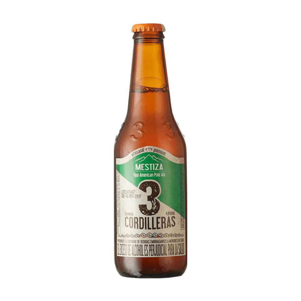 CERVEZA 3 CORD MESTIZA BOTELLA