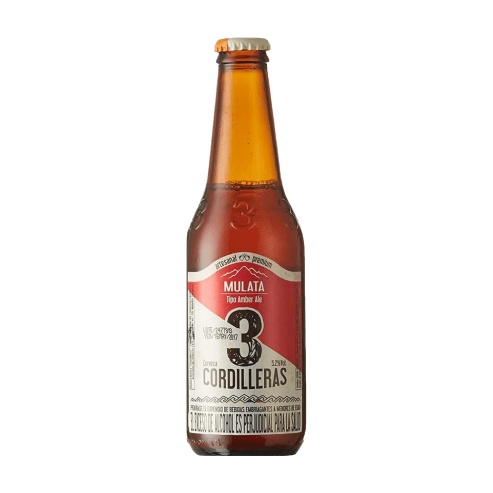 CERVEZA 3 CORD. MULATA BOTELLA