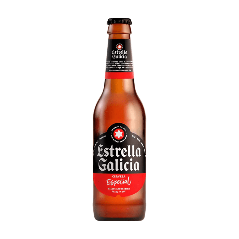 CERVEZA ESTRELLA GALACIA BOT X 330 ML CC24
