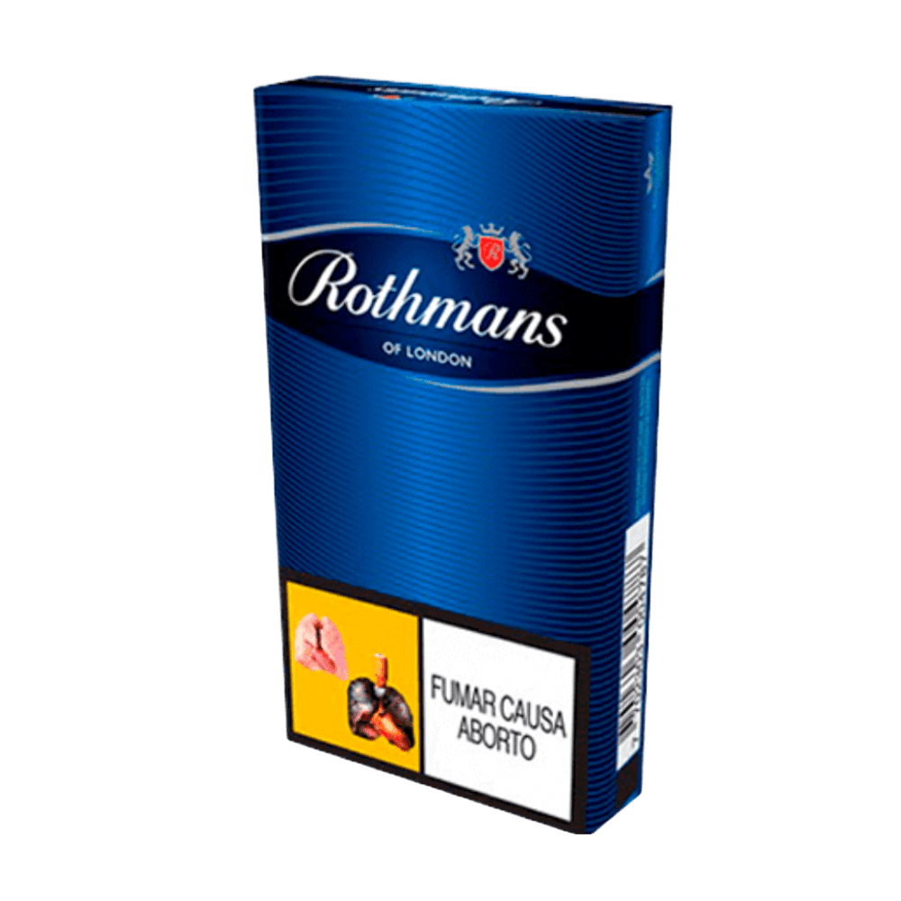 Cigarrillos Rothmans Azul Paquete x10 y x20